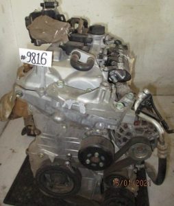 2012 NISSAN MICRA 1.2I ENGINE ONLY; ENG NO: HR12